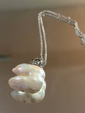 One-of-a-Kind Sculptural Baroque Pearl Necklace