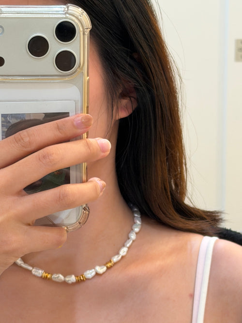 Classic Baroque Pearl Necklace