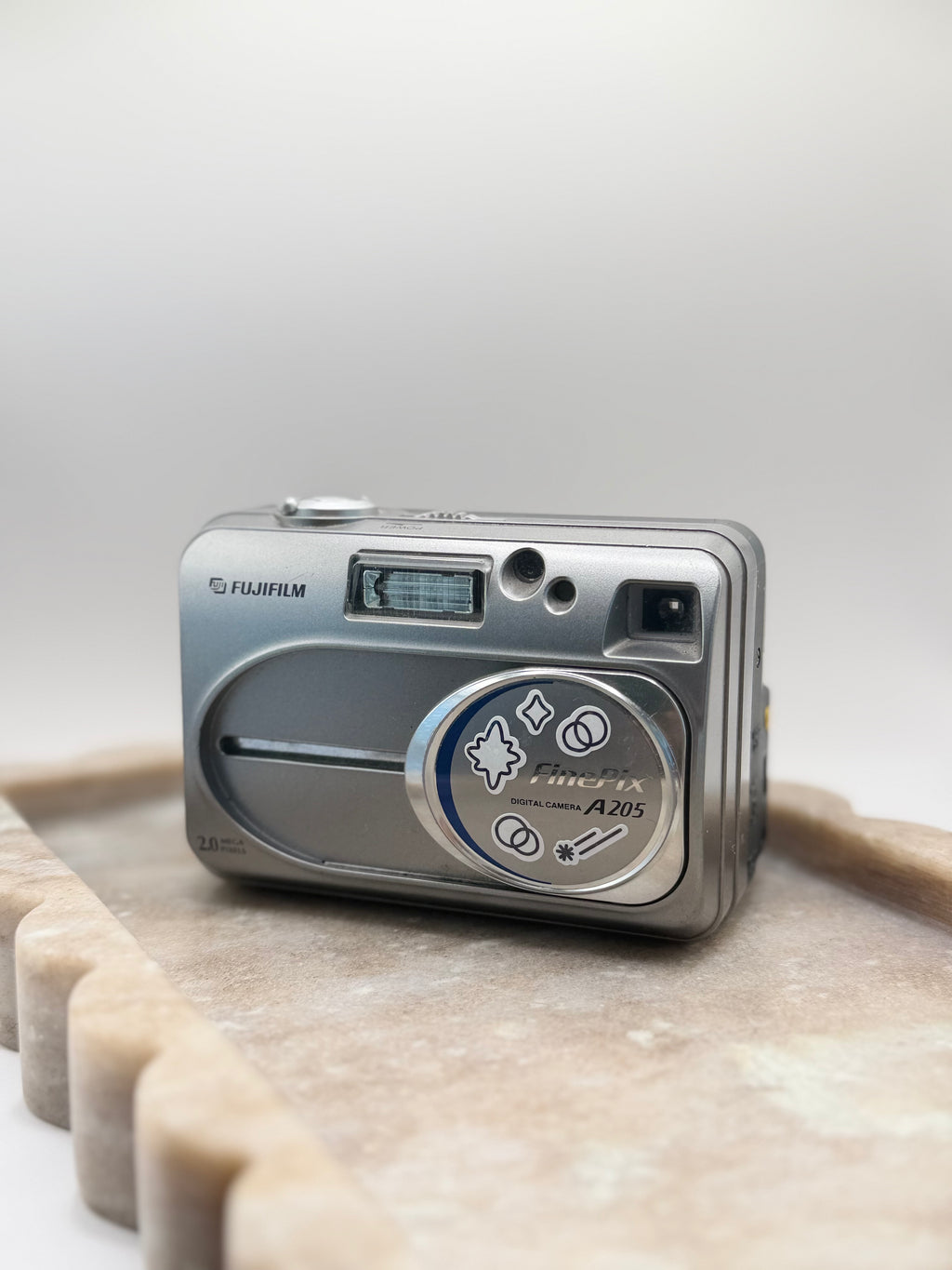 RARE Fujifilm FinePix A205 Digital Camera in Sliver
