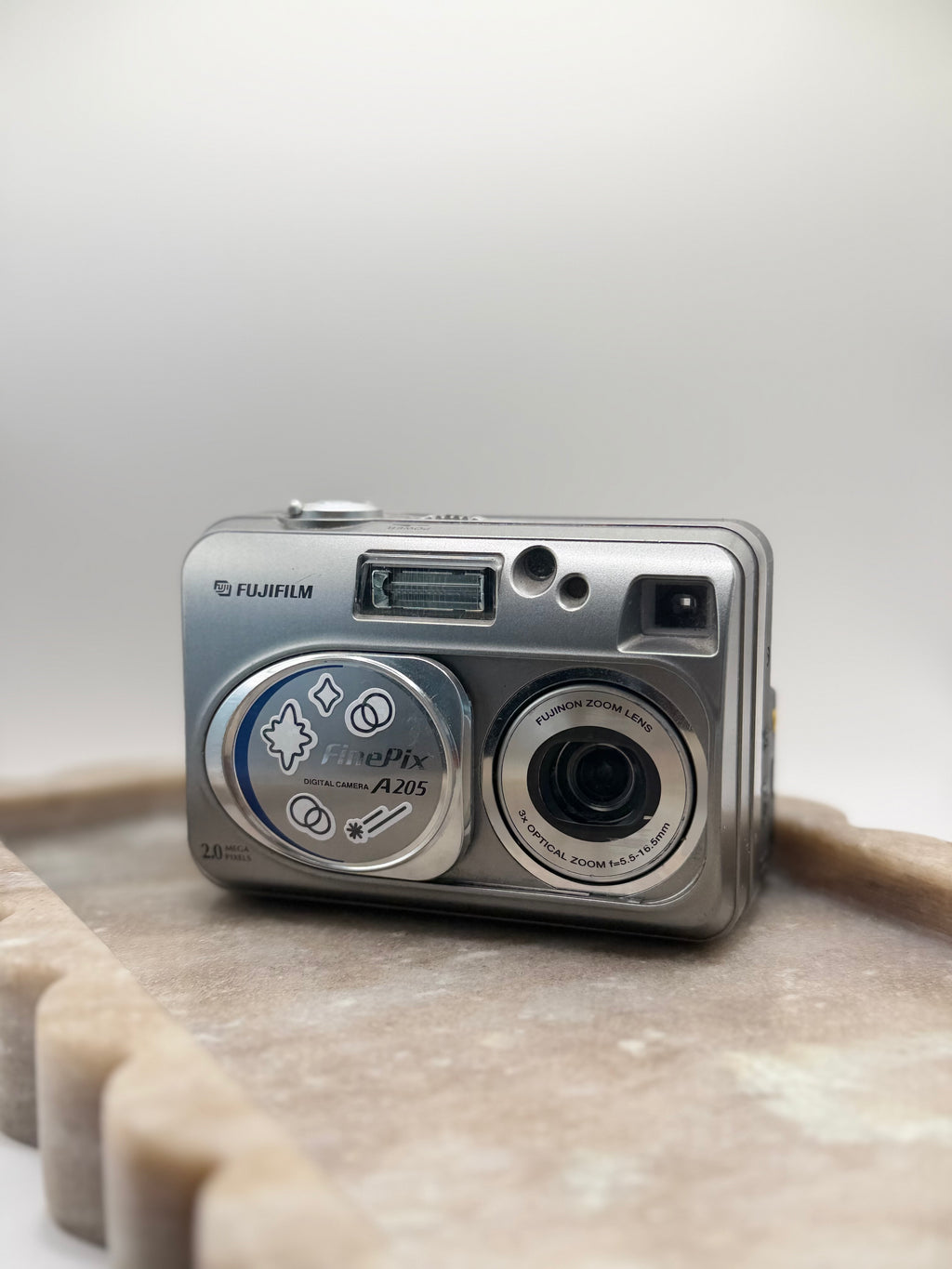 RARE Fujifilm FinePix A205 Digital Camera in Sliver