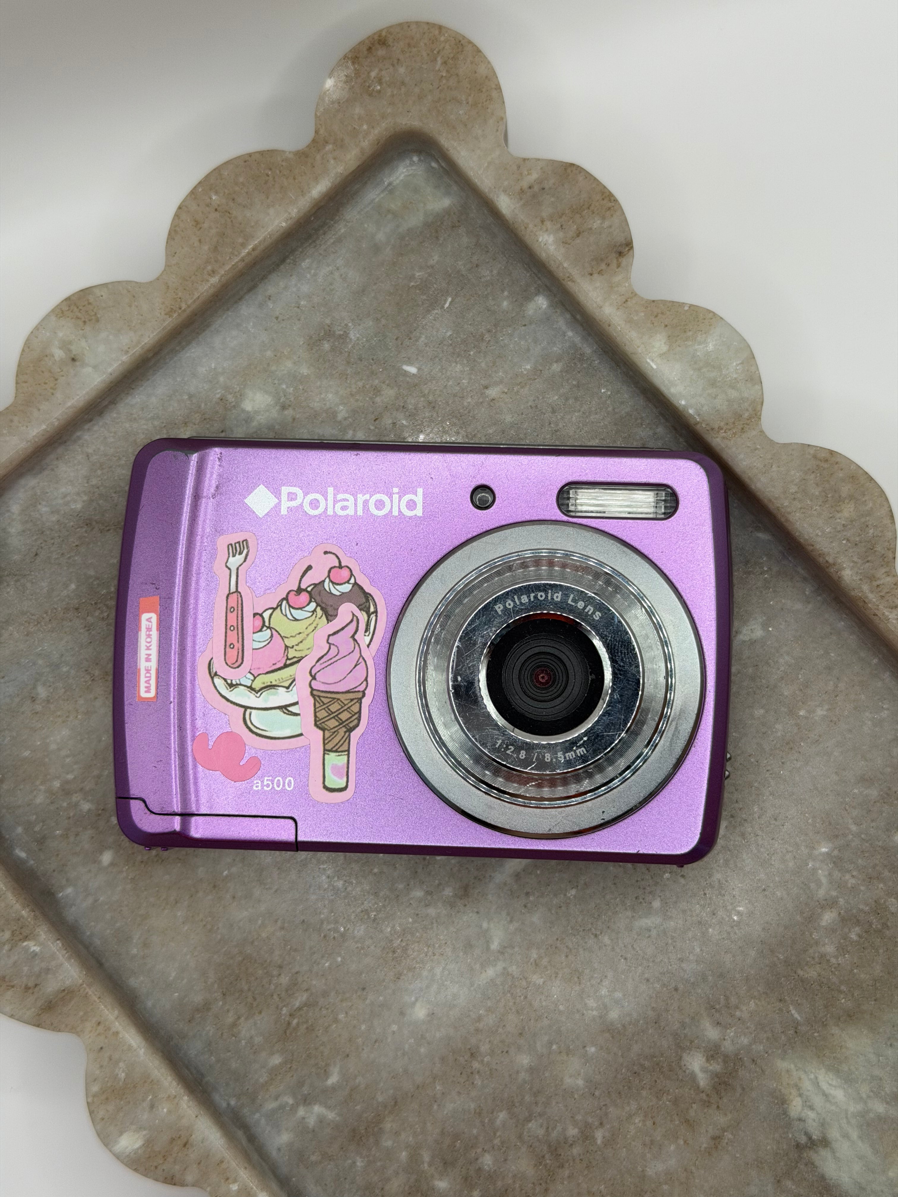Polaroid a500 Digital Camera in Purple