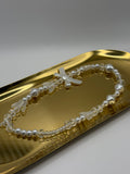 Pearl & Crystal Bow Elegance Strap