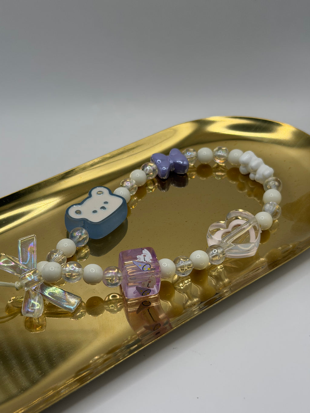 Kawaii Bear & Bow Strap