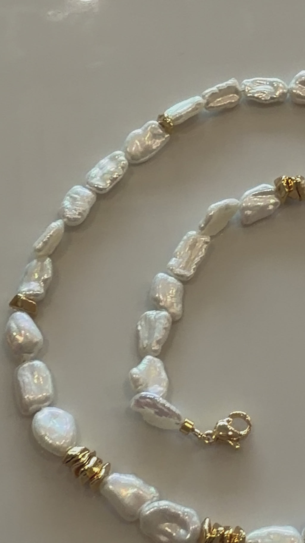 Classic Baroque Pearl Necklace